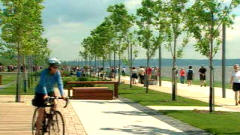 La promenade Samuel-de Champlain à Québec