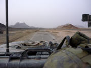 Une route à Kandahar