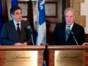 François Fillon et Jean Charest