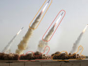 La photo des quatre missiles