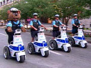 Nouvelles trottinettes du Service de police de la Ville de Montr�al