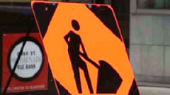 Pancarte de travaux