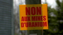 Non aux mines d'uranium