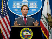 Le gouverneur Arnold Schwarzenegger