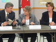Stephen Harper et Shelly Glover