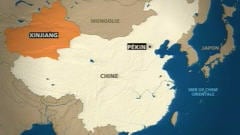 Carte du Xinjiang
