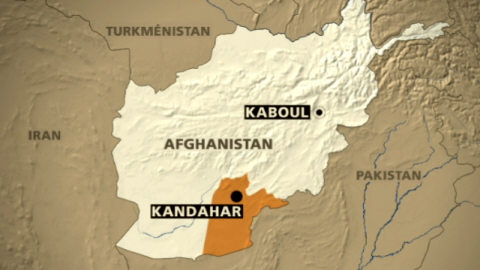 Carte de l'Afghanistan