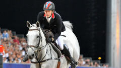 Le cavalier norv�gien Tony Andre Hansen