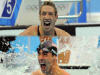 Alain Bernard et Michael Phelps