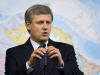 Stephen Harper aux Archives nationales � Ottawa.