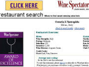 La critique du Wine Spectator