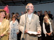 Le pr�sident de Culture Montr�al, Simon Brault, a pris la parole