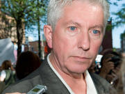 Gilles Duceppe �tait pr�sent pour soutenir les artistes.