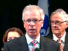 St�phane Dion lors du point de presse