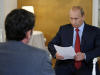 Vladimir Poutine en entrevue � CNN.