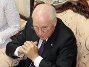 Le vice-pr�sident am�ricain Dick Cheney � Kiev
