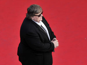 Michael Moore au Festival de Cannes, en mai 2008