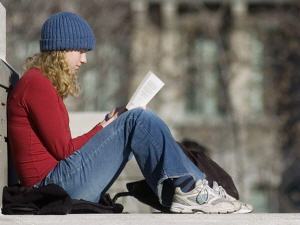 Une étudiante de l'Université McGill