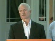 Le chef du NPD, Jack Layton