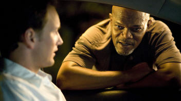 Patrick Wilson et Samuel L. Jackson dans Lakeview Terrace