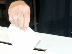 Un bulletin de vote