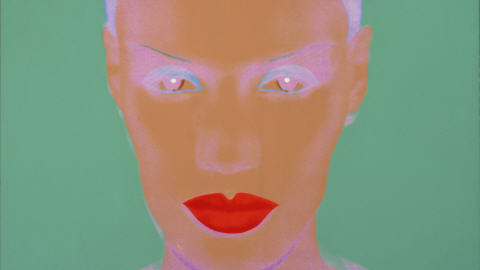 Andy Warhol, Grace Jones, 1986 (d�tail)