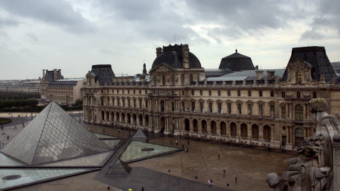 Le Mus�e du Louvre � Paris