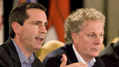 Dalton McGuinty et Jean Charest