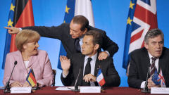 Rencontre du G4 européen à Paris le 4 octobre 2008