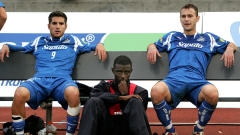 La déception se lit sur le visage des joueurs de l'Impact .