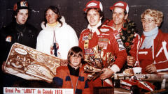 La famille Villeneuve au GP du Canada 1978