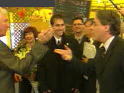 Gilles Duceppe rabroue Luc Harvey