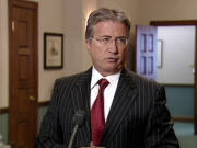 Le premier ministre Danny Williams