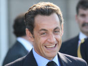 Le pr�sident fran�ais Nicolas Sarkozy