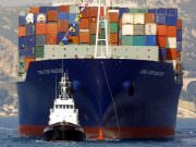 Un navire cargo