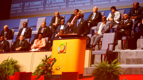 C�r�monie d'ouverture, XIIe Sommet de la Francophonie, Qu�bec