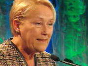 Pauline Marois à la conférence des présidents d'associations de circonscription du PQ