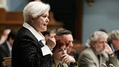 Louise Harel à l'Assemblée nationale du Québec