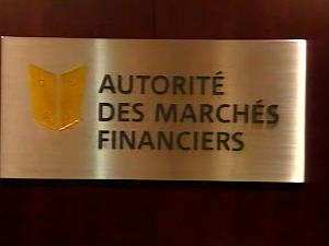 L'Autorité des marchés financiers