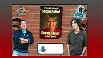 Les Justiciers masqu�s ont pi�g� Sarah Palin