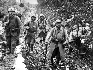 Des soldats français lors de la Première Guerre mondiale