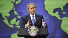 George W. Bush � l'issue du sommet du G20