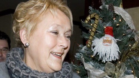 Pauline Marois dans Charlevoix le 15 novembre 2008