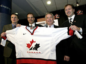 Le chandail d'�quipe Canada