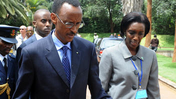 Le président du Rwanda, Paul Kagamé Le président rwandais, Paul Kagamé