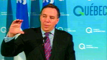 Fran�ois Legault d�voile le cadre financier du Parti qu�b�cois.