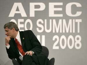 Stephen Harper au sommet de l'APEC