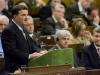 Jim Flaherty, lors de son �nonc� �conomique