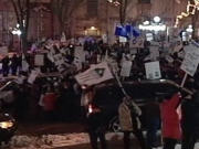 Les employés de la ville ont manifesté en grand nombre