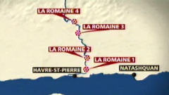 Plan du projet de la Romaine
